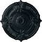 Ekena Millwork Attica Ceiling Medallion (Fits Canopies up to 3 3/4"), Hand-Painted Night Shade, 39 1/2"OD x 2 1/2"P CM39ATNSF - alternate 1